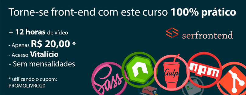 Torne-se front-end com este curso 100% prático